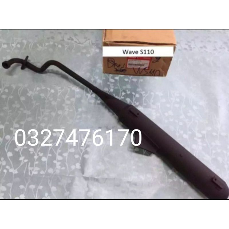 Pô ống xả xe WAVE S110 zin chính hãng honda