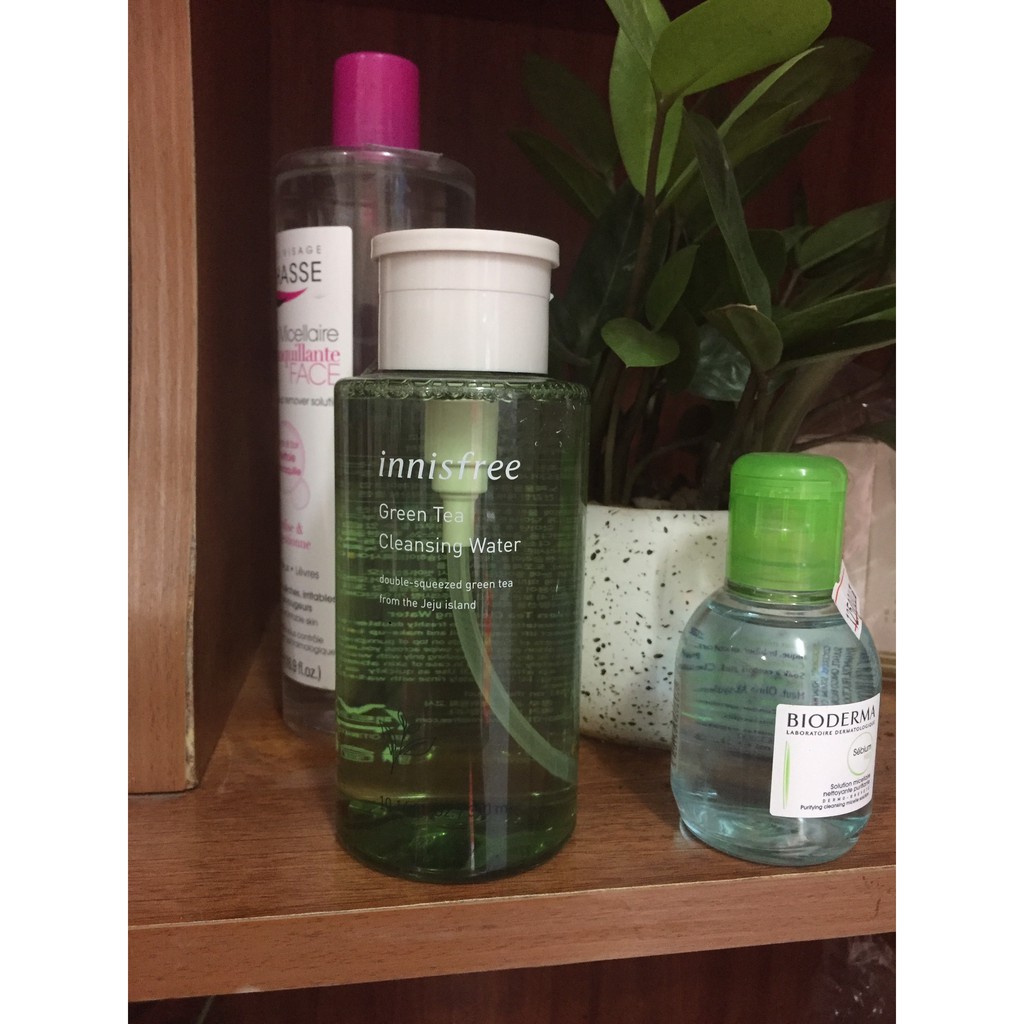 Nước Tẩy Trang INNISFREE Green Tea Dành Cho Da Dầu, Da Nhạy Cảm