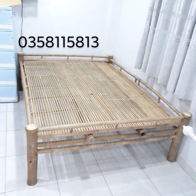 Giường tre  bà đẻ 1m4x1m8