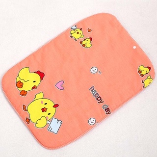 Tấm Lót Mông Chống Thấm Vải Cotton Mềm Mại Siêu Thấm Hút Dành Cho Bé (35*25cm)