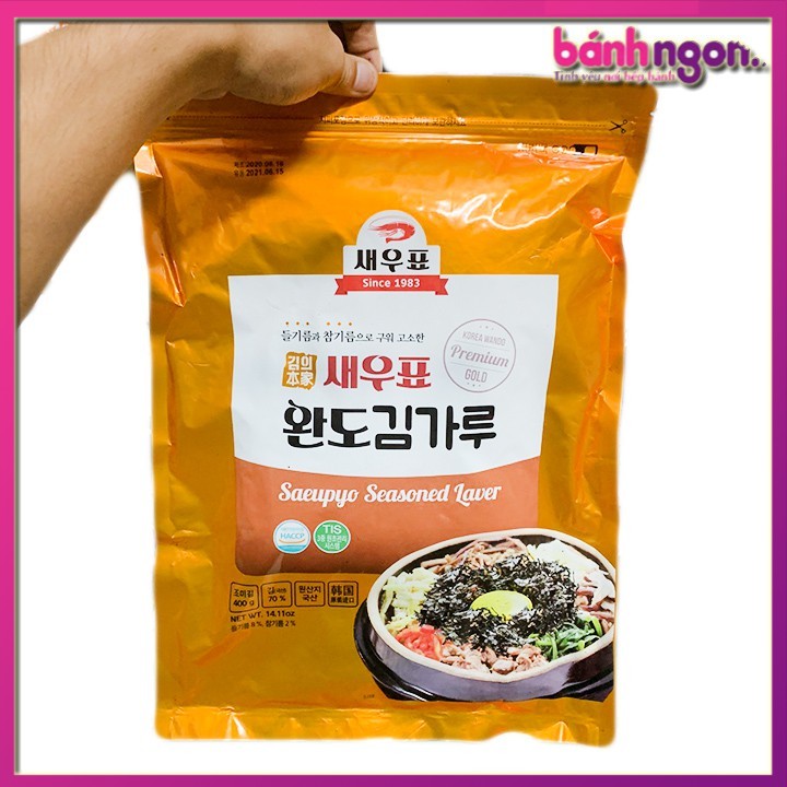 [ Giảm Sốc ] Rong Biển Kim Vụn Hàn Quốc 400G