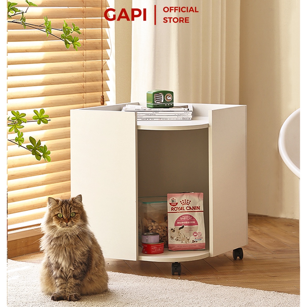 Nhà cho Mèo GAPI kèm bánh xe thông minh - GP194