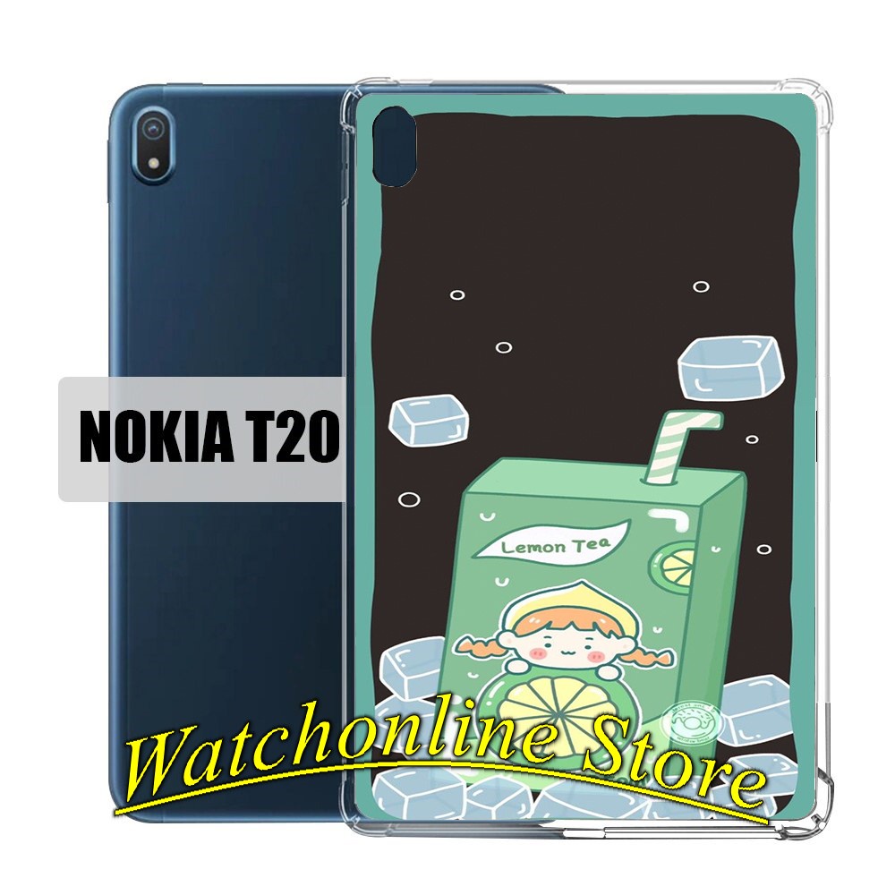 Ốp lưng dẻo phủ bóng cho Nokia T20 chống va đập họa tiết G