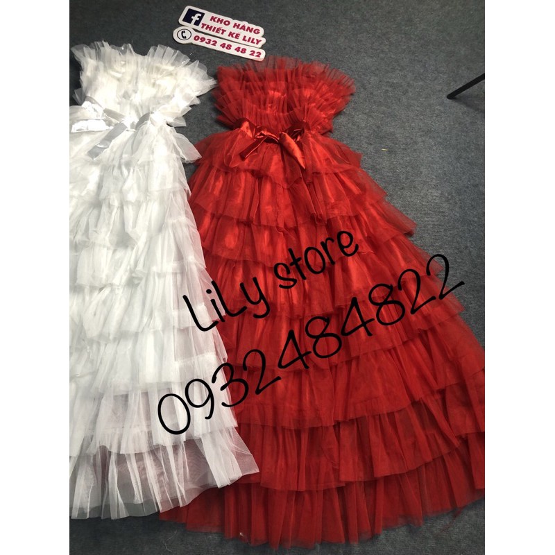 ẢNH VÀ VIDEO THẬT 1000% - ĐẦM CÚP TẦNG CỰC XINH