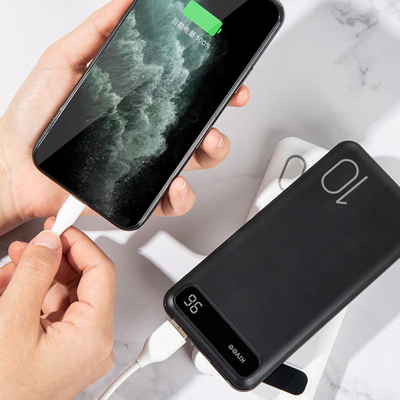 [ Chính Hãng Kivee ] Pin Sạc dự phòng dung lượng 10000mAh PT18P