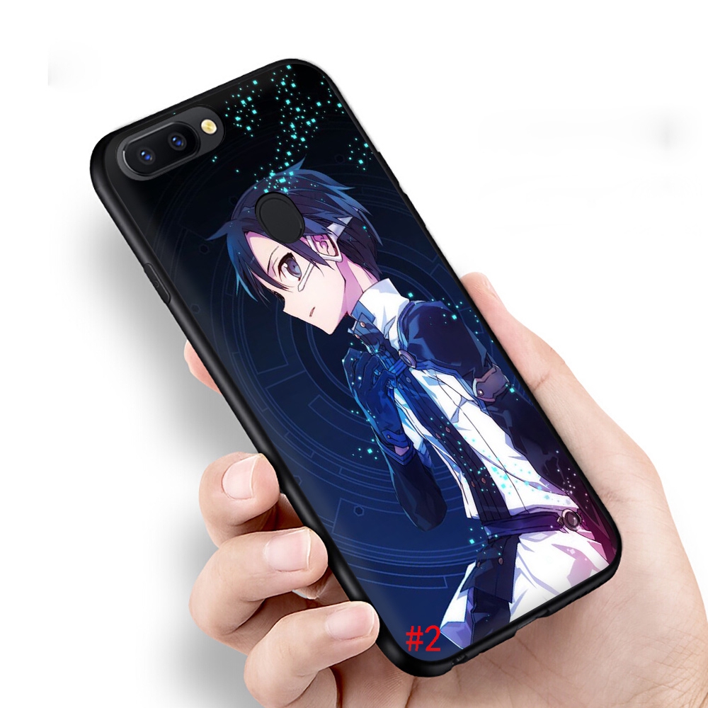 Ốp Điện Thoại Mềm Hình Sword Art Online Sao Cho Realme 2 A5 5 X2 Xt X Lite 3 Pro