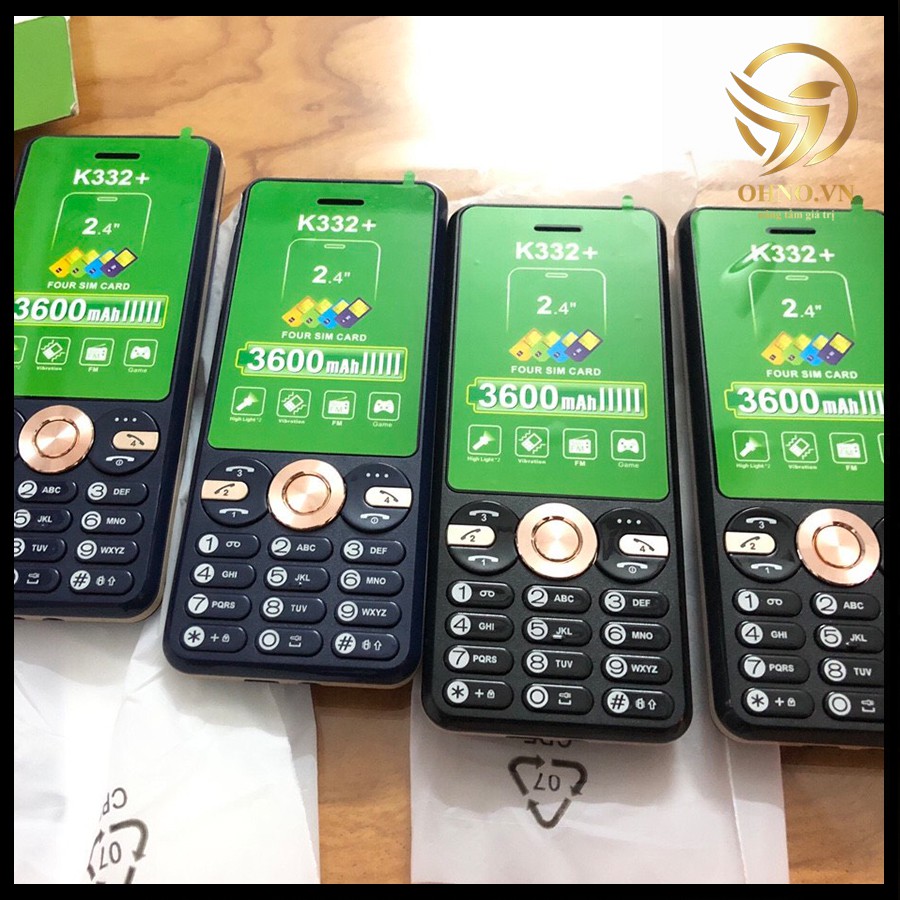 Điện Thoại Phổ Thông Giá Rẻ Nokia 4 Sim 4 Sóng Điện Thoại Đập Đá Cho Người Già - OHNO Việt Nam | BigBuy360 - bigbuy360.vn