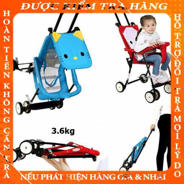 Xe đẩy du lịch Seebaby nhỏ gọn có mái che QQ1-2 nguyenvan