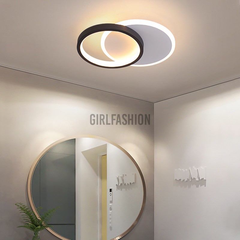 Modern LED Ceiling Light Dimmable Acrylic Lamp Fixtures Bedroom Hallway In Stock