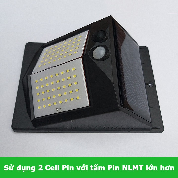 Đèn năng lượng mặt trời solar 80 led 3 chế độ cảm biến ánh sáng và chuyển động