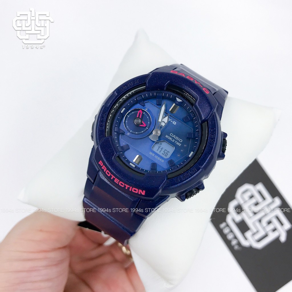 Đồng hồ nữ Casio Baby-G BGA-230 / BGA-230S-2A chống va đập, chống nước 200m, size 42.9mm, hàng chính hãng