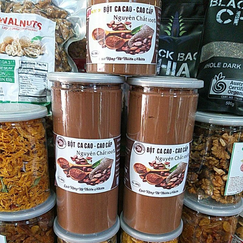 Cacao nguyên chất Đăk Lăk 500g Loại I