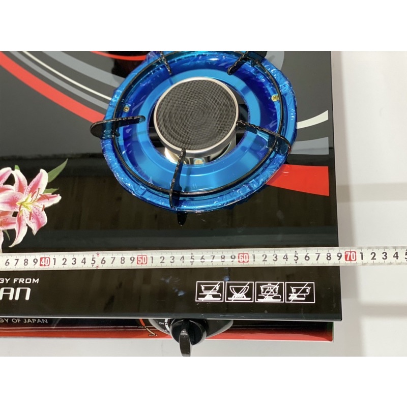 Bếp ga hồng ngoại kính cường lực Fujishi FM-H07-Tiết Kiệm Ga -Ngọn Lửa Xanh