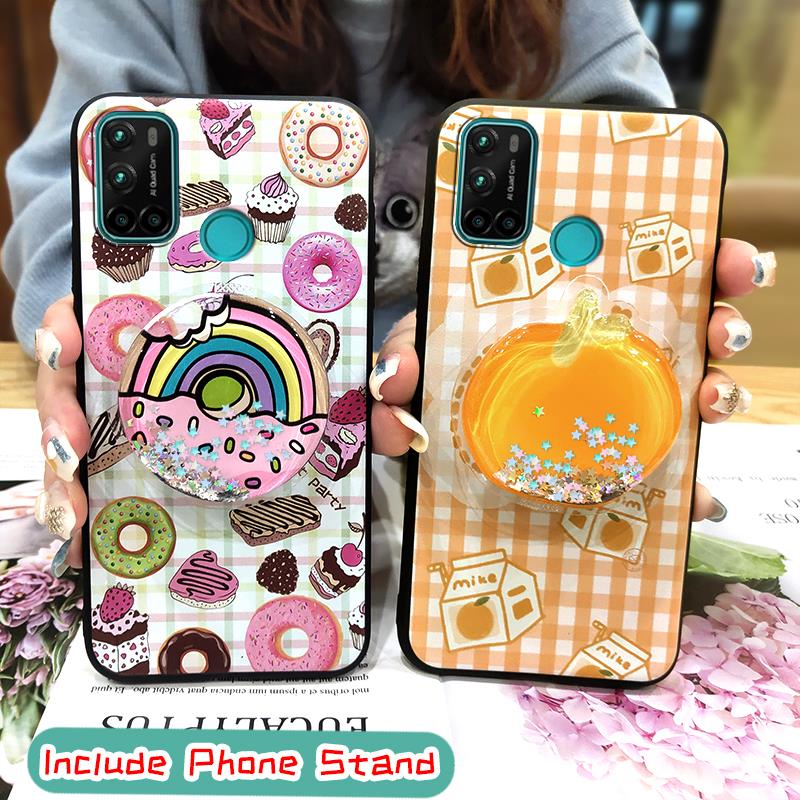 GLISTEN Ốp Lưng Silicon Chống Bụi In Hình Hoạt Hình Cho Vsmart Joy4