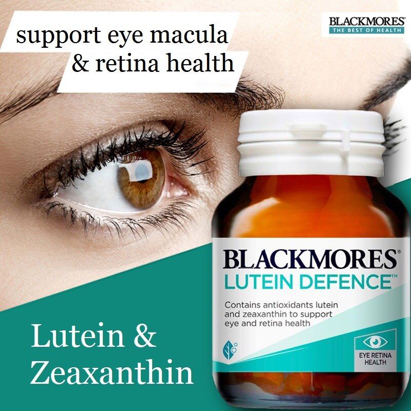 Viên bổ mắt Blackmores Eye Health Lutein Defence giảm độ cận, tăng thị lực, giảm đục thủy tinh cho mắt 60 viên