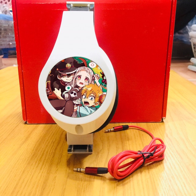 Tai nghe heatphone anime jibaku shounen hanako-kun mẫu ngẫu nhiên