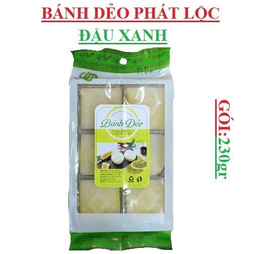 Bánh dẻo, bánh nướng truyền thống Lộc Phát gói 6 miếng gói (180-250)gr