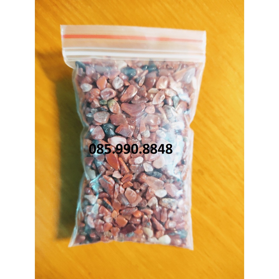 Đá thanh tẩy thạch anh nhiều màu sắc, Đá thạch anh vụn túi 100gr - Thanh tẩy, trang trí, phong thuỷ