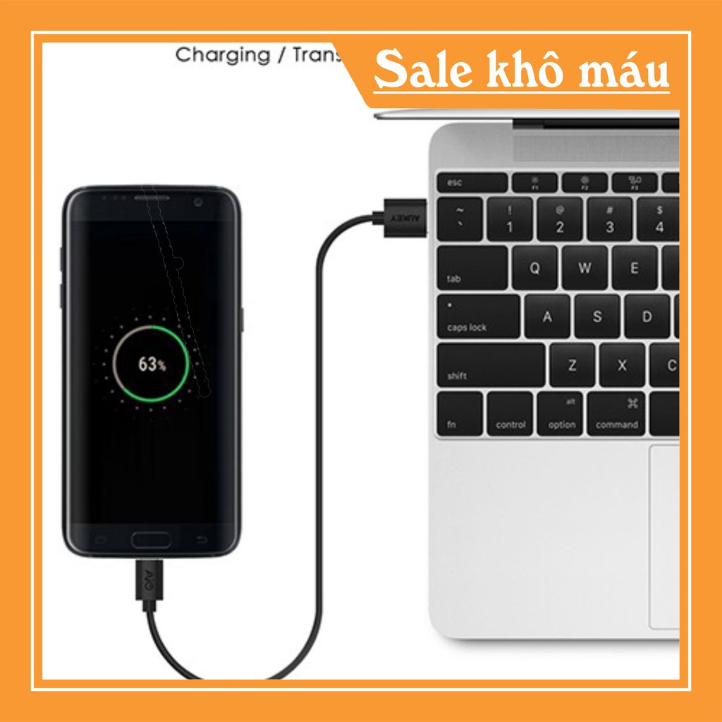 Combo Cáp Sạc Micro USB Aukey CB-D5 Bộ x5 - Hàng Chính Hãng