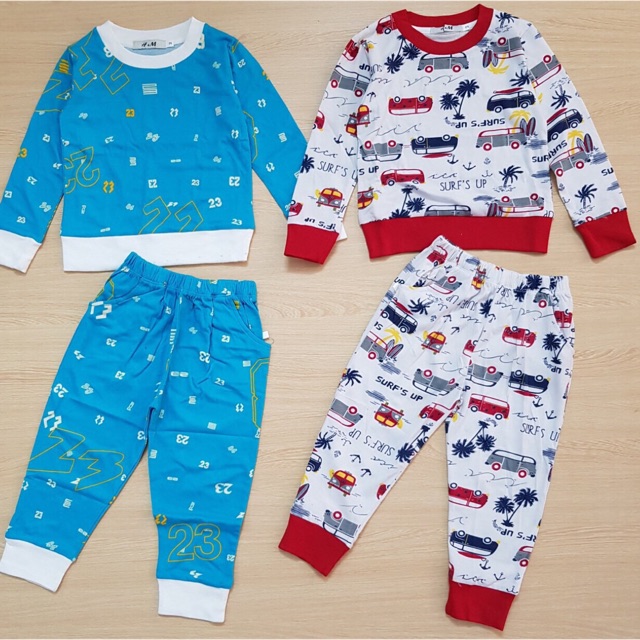 XẢ KHO HÀNG GIÁ SỐC BỘ THUN BÉ TRAI Ô TÔ TAY DÀI HÀNG XUẤT KHẨU MỀM MÁT SIZE 1-8 SALE