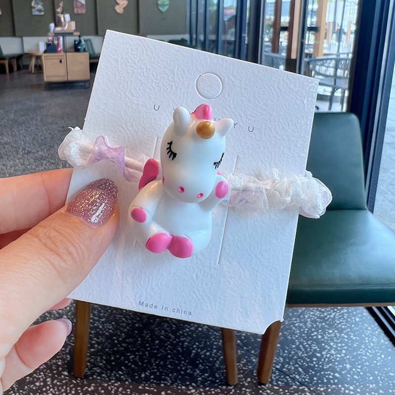 Dây Buộc Tóc Cao Su Guigou Cỡ Nhỏ Phong Cách Nhật Hàn Đáng Yêu Cho Bé Gái