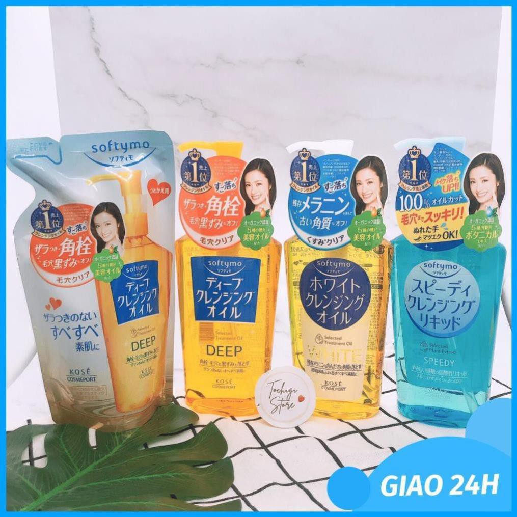 Dầu tẩy trang Kose Softymo Cleansing Nhật Bản.khiet190