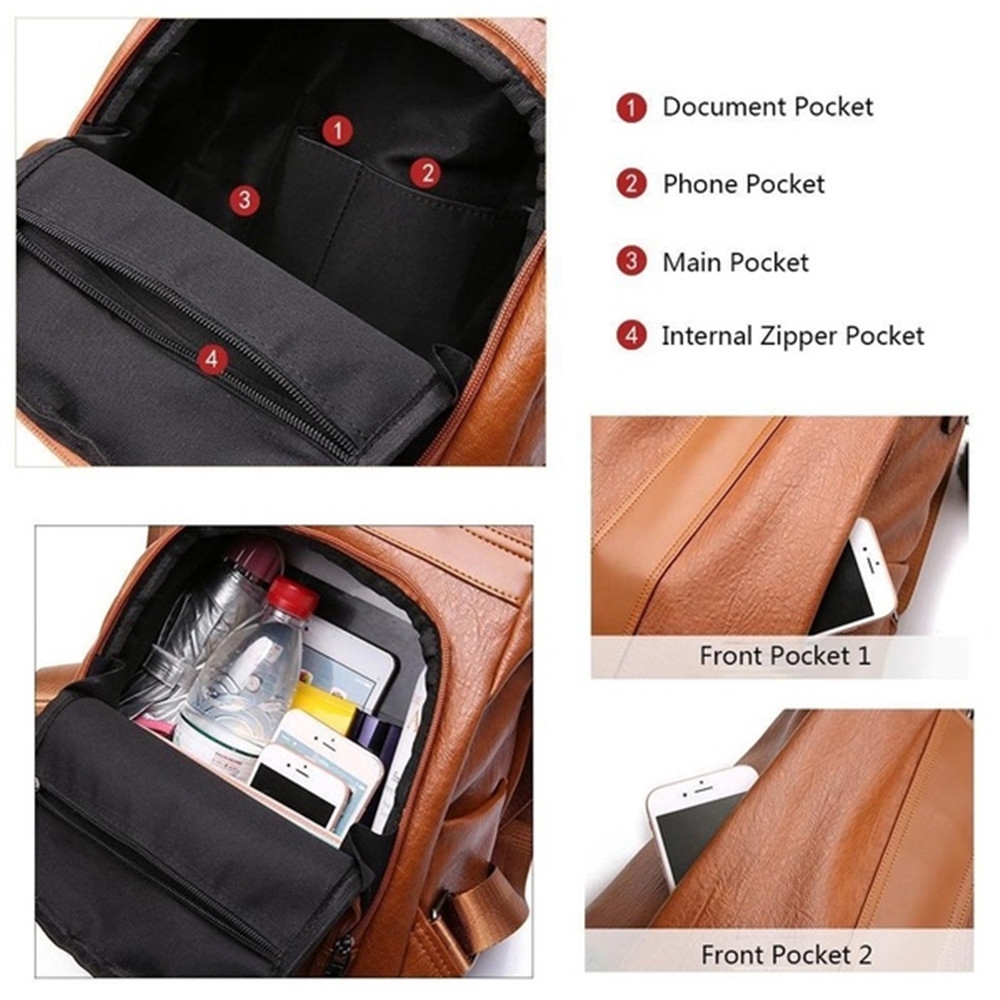 Balo da chống trộm đa năng thời trang cho nữ