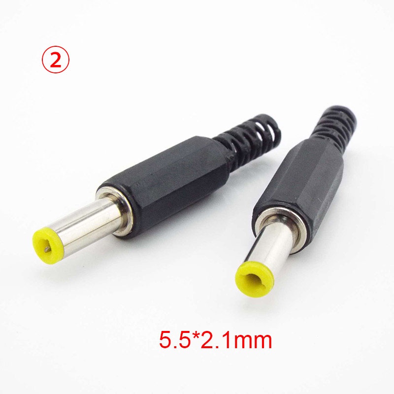 Đầu Nối Jack Cắm Nguồn Điện 3.5x1.35 4.0x1.7 4.8x1.7mm 5.5x2.1mm 2.5 Chuyên Dụng Cho CCTV VNK2