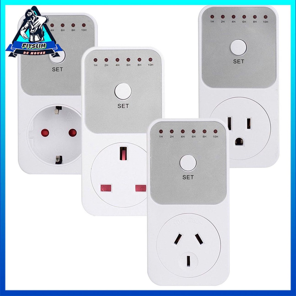 Bộ hẹn giờ đếm ngược đèn LED nhỏ Công tắc ổ cắm Ổ cắm cắm Kiểm soát thời gian Cắm EU