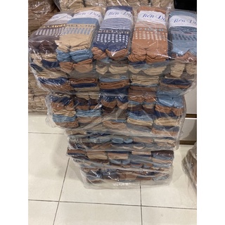 combo 10 đôi - Vớ cotton nữ dày, mịn