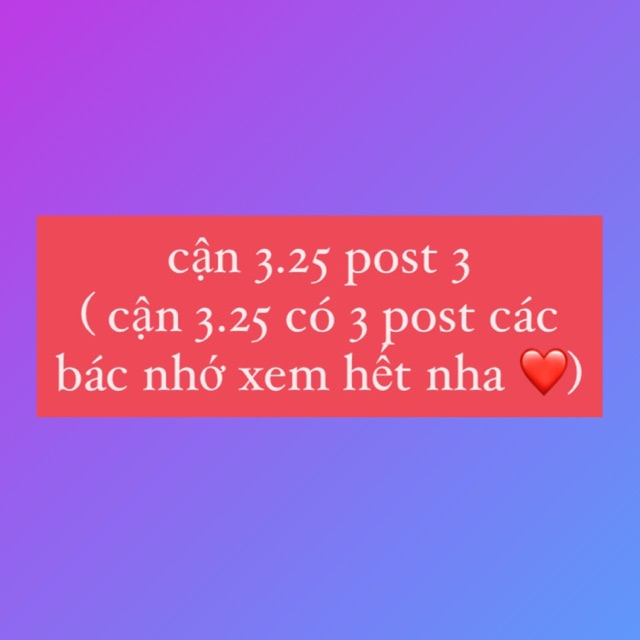 Cận 3.25 post 3
