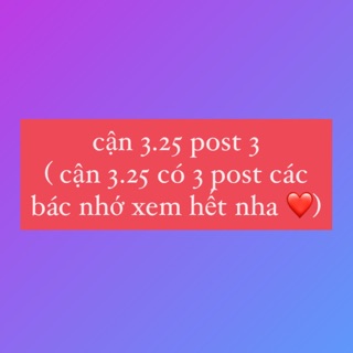 Cận 3.25 post 3