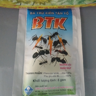 5gr THUỐC/ BÃ TRỪ KIẾN BTK