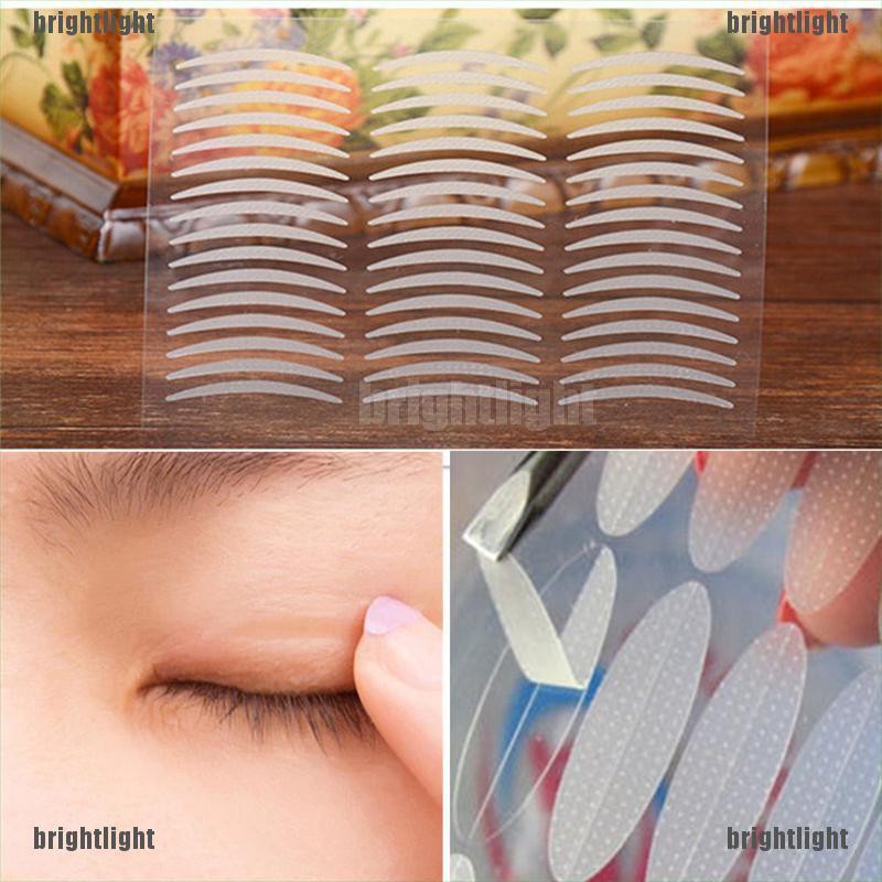 Set 240 Cặp Miếng Dán Kích Mí Siêu Mỏng Màu Trắng