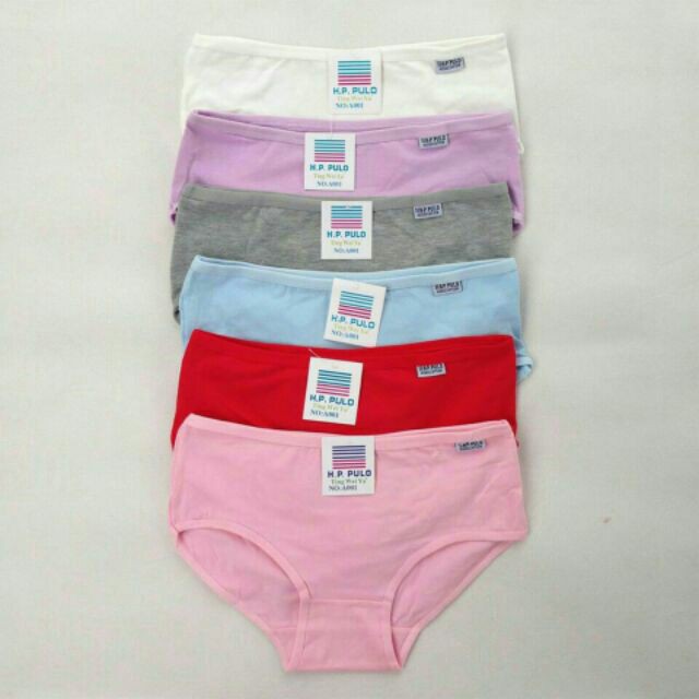 Bộ 5 quần lót HP- Pulo chất cotton mặc mát