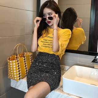 Chân váy nữ lấp lánh