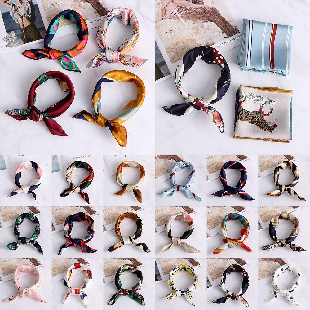 Khăn Choàng Cổ Kiêm Khăn Tay / Cà Vạt Thời Trang Thanh Lịch Cho Nữ