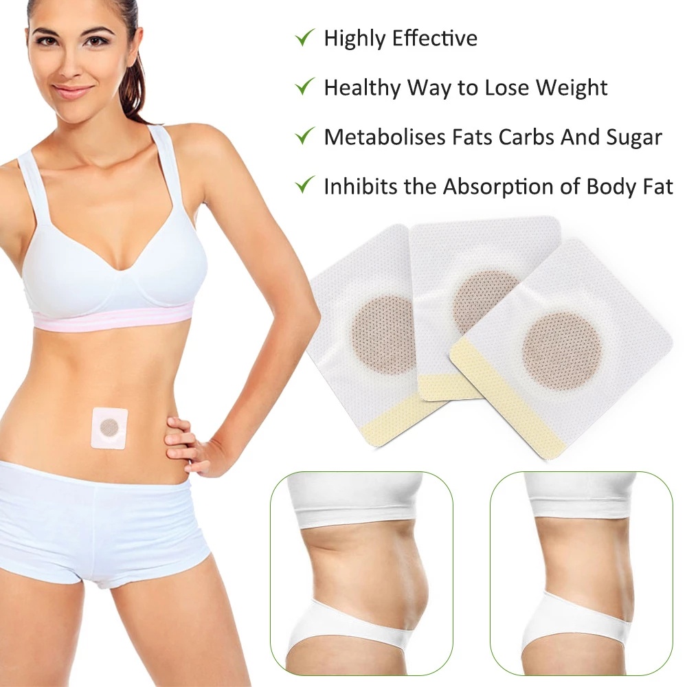 Set 10 Miếng Dán Đốt Cháy Mỡ Thừa Giảm Cân Hiệu Quả