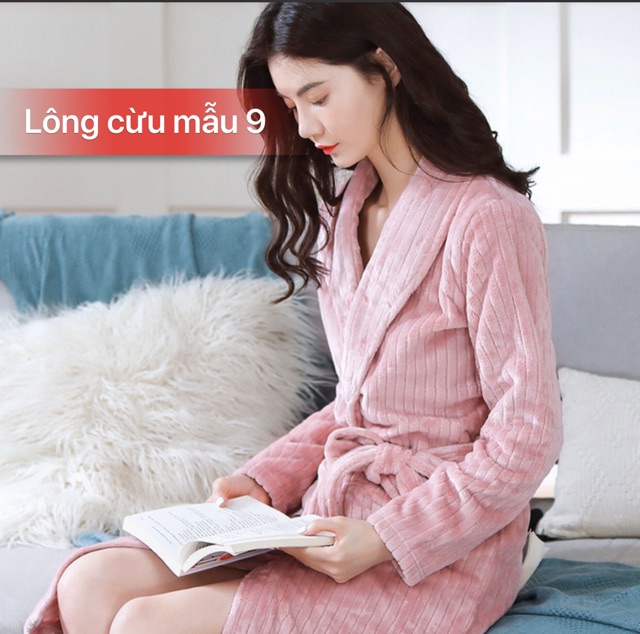 Áo Choàng Tắm Style Hàn Quốc