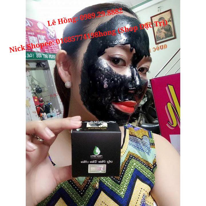 (Chính Hãng) Mặt Nạ Gel Hút Mụn Than Tre Hoạt Tính Ngân Bình &gt; Gel lột mụn Than Tre, Lột mụn cám, mụn đầu đen, da chết