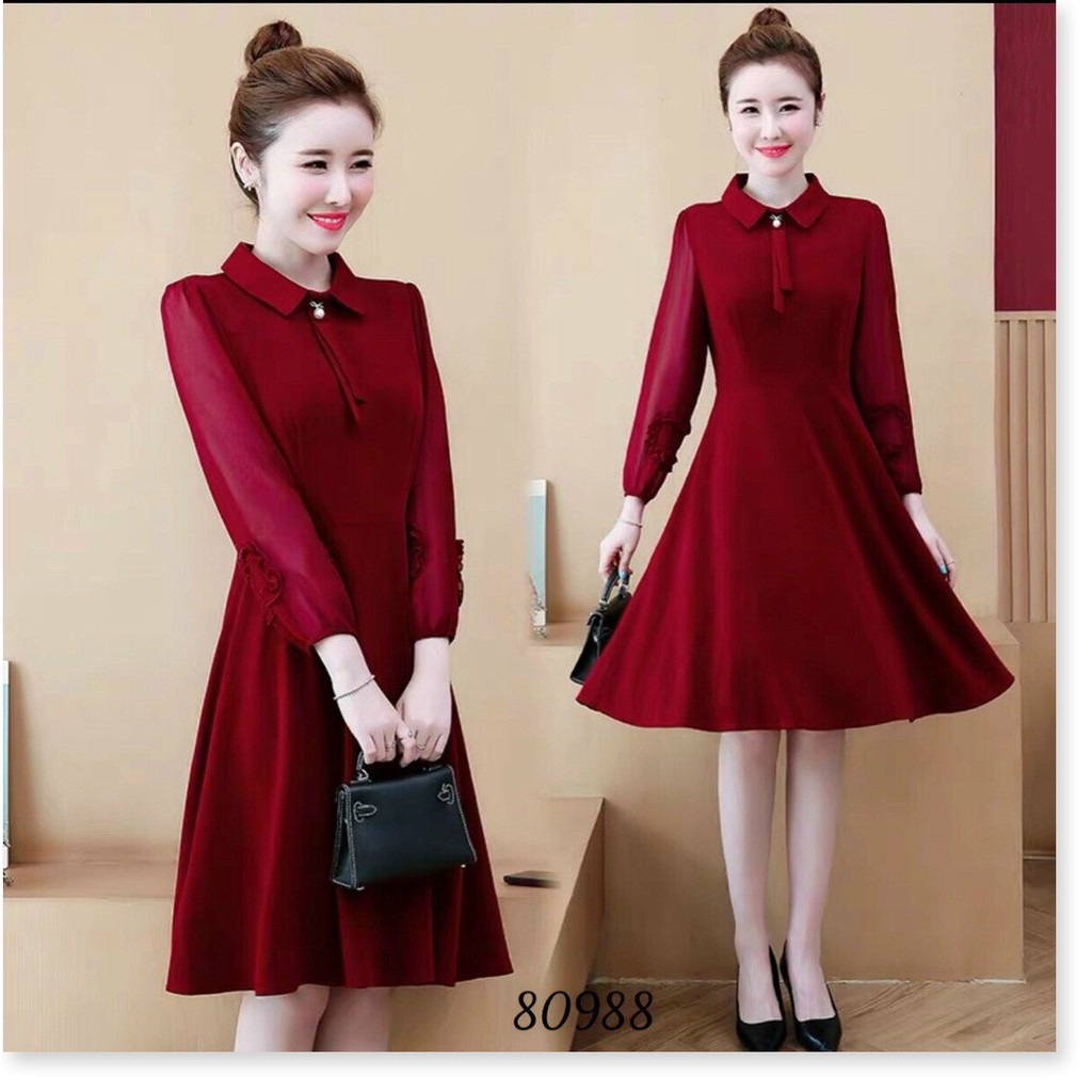 ĐẦM VOAN UMI ĐÍNH NGỌC CỰC SANG DÀNH CHO CÁC QUÝ CÔ KHANH AN STORE