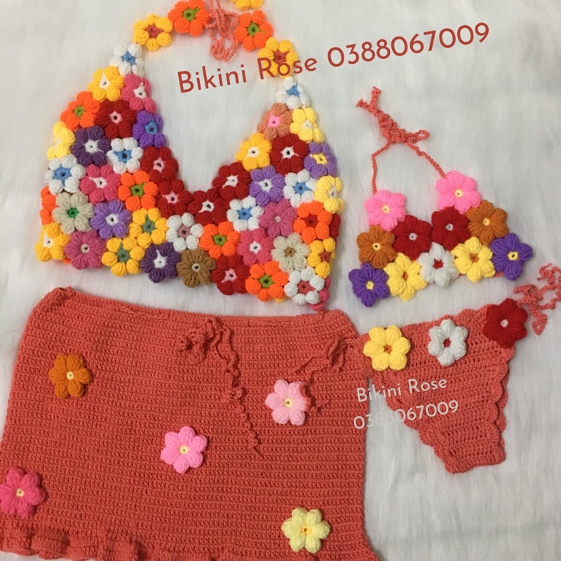 ÁO HOA GHÉP CHO MẸ VÀ BÉ