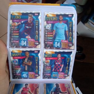 Thẻ insert Poca Match Attax( thẻ in)
