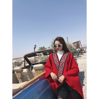 (Sẵn) ÁO BOHO BOHEMIAN CHOÀNG CHẤT DẠ