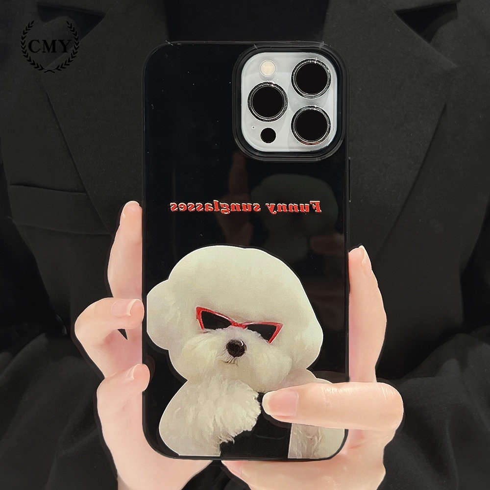 Ốp Điện Thoại TPU Silicon Hình Cún Hoạt Hình Cho ốp iPhone 11 pro max X Xr Xs 7 8 14 Plus Se 2020 12 pro max 13