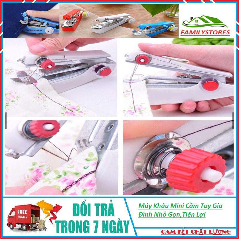 Máy Khâu Mini Cầm Tay Gia Đình Nhỏ Gọn,Tiện Lợi