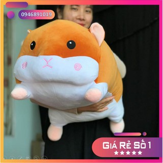 [100% gòn] Gấu bông hamster 80cm vải miniso mềm mịn