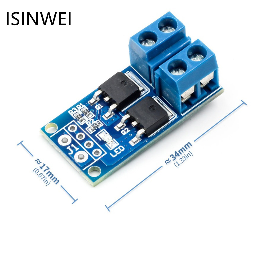 Bộ 5 mô đun bảng điều khiển công tắc kích hoạt điện tử MOS PWM tiện dụng