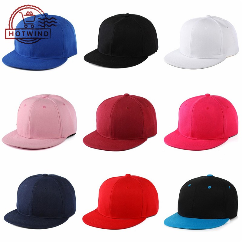 Mũ lưỡi trai cotton phong cách Hip Hop cho nam và nữ