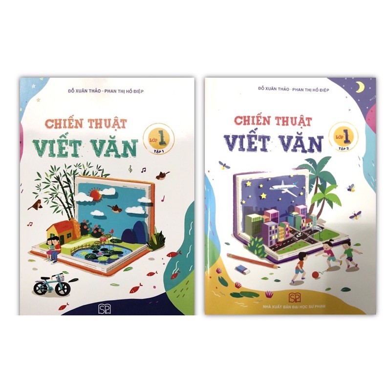 Sách - (Combo 2 tập) Chiến Thuật Viết Văn Lớp 1